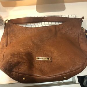 Calvin Klein Leather Hobo Handbag